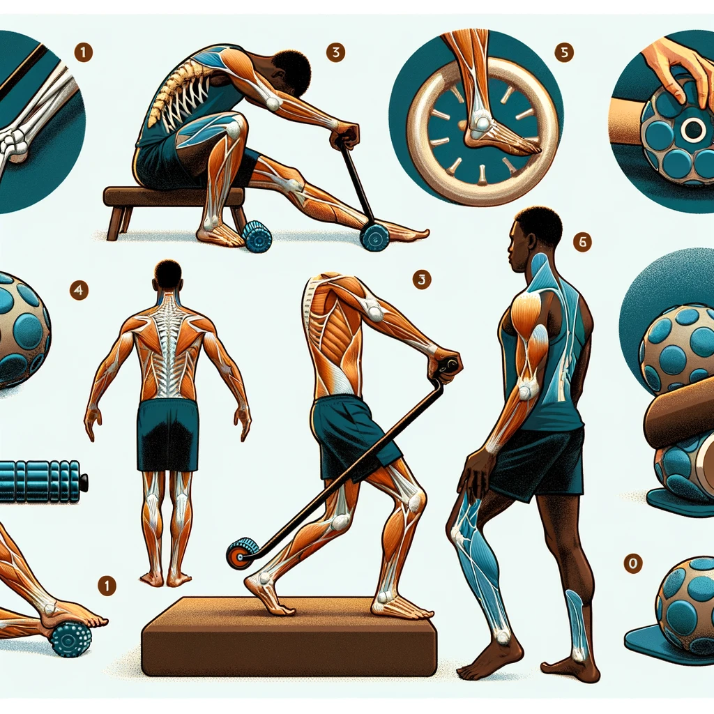 Faszientraining für spezifische Körperregionen Einführung Faszientraining kann gezielt auf verschiedene Körperregionen angewandt werden, um spezifische Probleme zu adressieren und die Funktionalität dieser Bereiche zu verbessern. Dieser Artikel bietet Anleitungen für zielgerichtetes Training der häufigsten Körperbereiche. Faszientraining für die Beine Oberschenkel und Waden: Nutzen Sie die Faszienrolle, um Verspannungen in den Beinmuskeln zu lösen. Rollen Sie langsam über die gesamte Länge der Muskeln. Faszientraining für den Rücken Oberer und unterer Rücken: Gezielte Rollbewegungen entlang der Wirbelsäule helfen, Rückenverspannungen zu reduzieren. Achten Sie darauf, direkten Druck auf die Wirbel zu vermeiden. Faszientraining für die Arme Oberarme und Unterarme: Besonders bei sitzender Tätigkeit oder intensivem Training können die Arme von Faszientraining profitieren. Nutzen Sie kleine Massagebälle oder Rollen für diese Bereiche. Faszientraining für den Nackenbereich Nacken und Schultern: Vorsichtiges Rollen und Dehnen in diesem Bereich kann Verspannungen lösen und Kopfschmerzen vorbeugen. Tipps für effektives Training Richtige Technik: Informieren Sie sich über die korrekte Ausführung der Übungen für jede Körperregion. Regelmäßigkeit: Integrieren Sie das Training in Ihre tägliche Routine, um nachhaltige Ergebnisse zu erzielen. Ganzheitlicher Ansatz: Kombinieren Sie Faszientraining mit allgemeinem Fitness- und Dehnungstraining. Zusammenfassung Durch gezieltes Faszientraining für spezifische Körperregionen können Sie die Funktionalität dieser Bereiche verbessern und Schmerzen sowie Verspannungen reduzieren. Mit den richtigen Techniken und regelmäßiger Anwendung werden Sie eine signifikante Verbesserung Ihres Wohlbefindens feststellen.