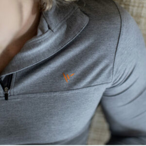 Venex Schlaf-und Regenerationsbekleidung Herrenshirt Ypsilon Grau-Melange