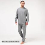 Genki Vital Beta Langarmshirt Herren grau