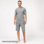 Genki Vital T-Shirt Gamma Herren grau