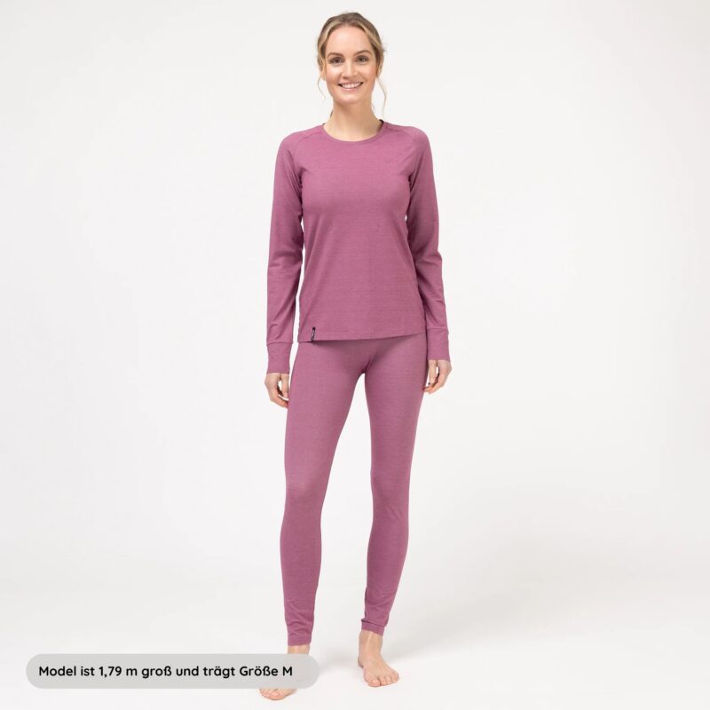 Genki Vital Damenshirt Theta beere