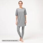 Genki Vital Yume Schlafshirt Damen grau